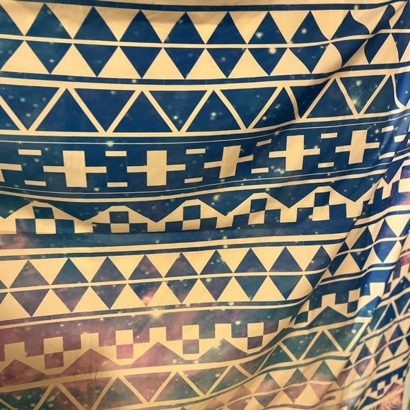 Society6 Large Abstract Geometric Print Tapestry 68” x 80” - Picture 3 of 5